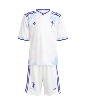 Aston Villa Maglia Gara Terza Repliche 2025-26 Bambino Maniche Corte